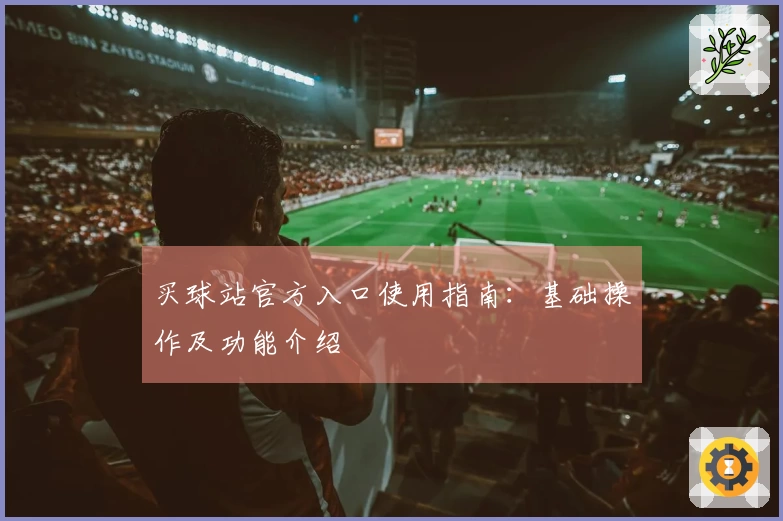 买球站官方入口使用指南：基础操作及功能介绍