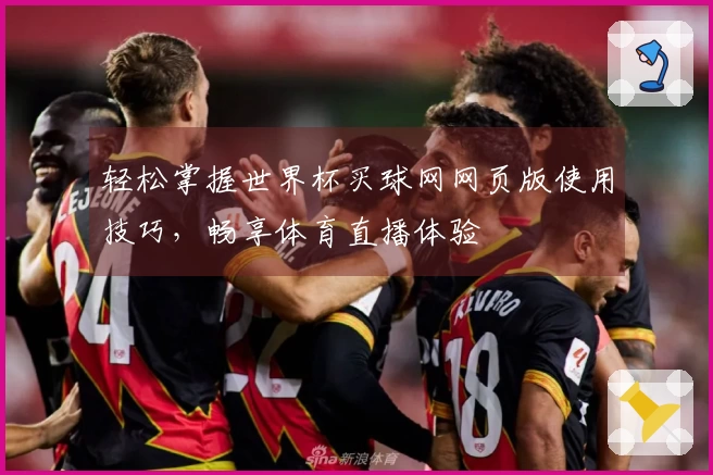 轻松掌握世界杯买球网网页版使用技巧，畅享体育直播体验